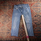 Levi's Red Tab W34 L26 Straight Blue Denim Jeans