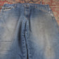 Dickies W36 L28 Straight Leg Blue Denim Jeans