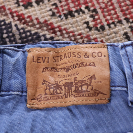 Levi's 501 Red Tab W26 L29 Original Fit Blue Denim Jeans