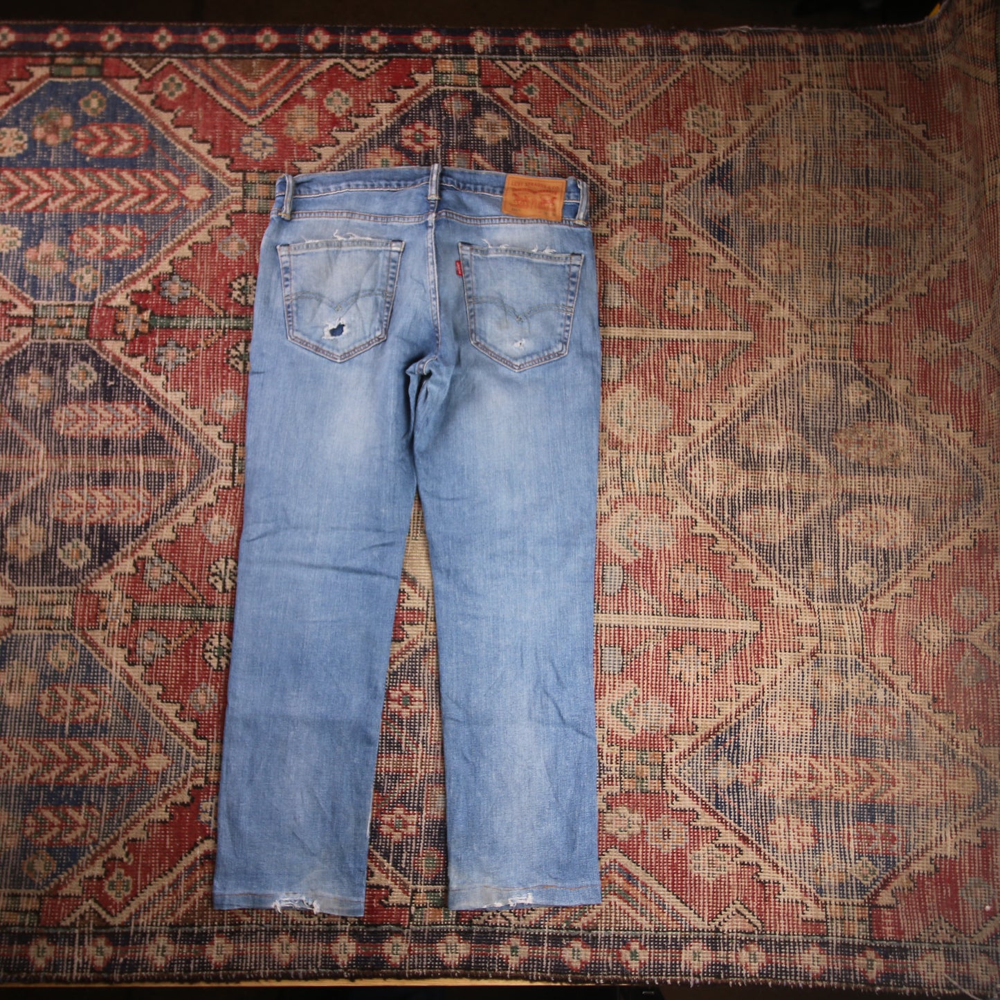 Levi's 511 W32 L26 Slim Fit Blue Denim Jeans