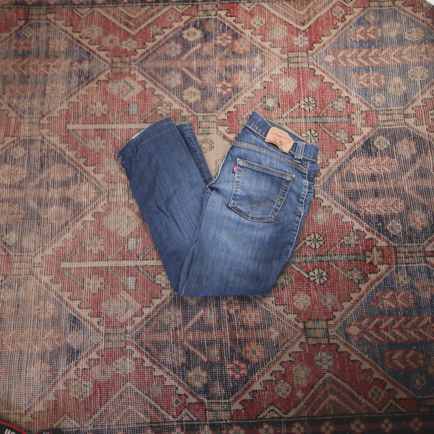 Levi's 511 W32 L26 Slim Fit Blue Denim Jeans