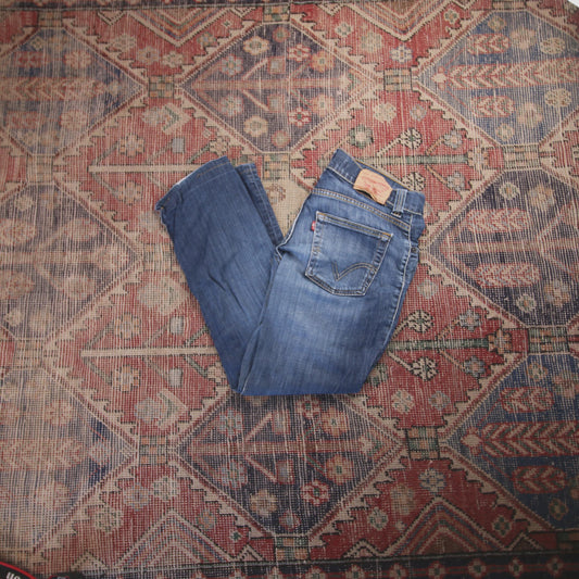Levi's 511 W32 L26 Slim Fit Blue Denim Jeans