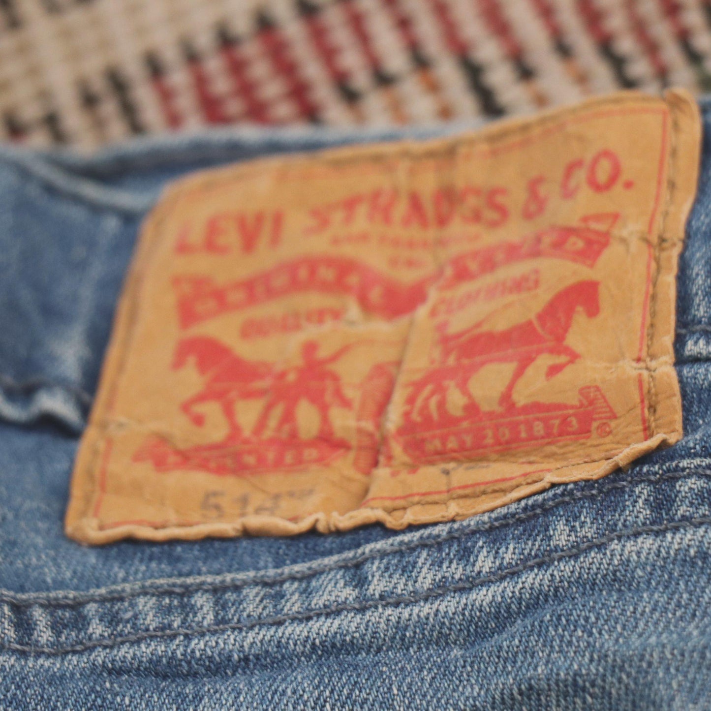 Levi's 514 W32 L30 Straight Leg Blue Denim Jeans