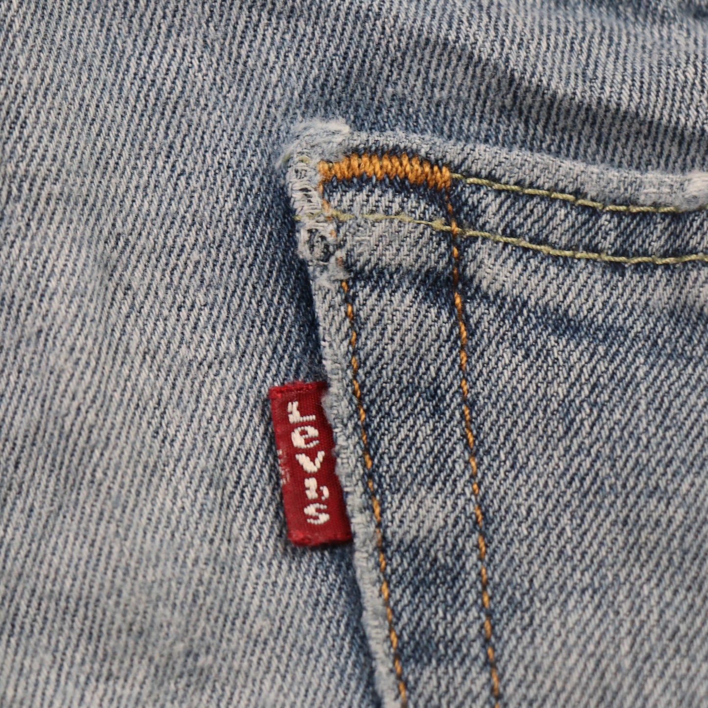 Levi's 511 Red Tab W36 L31 Slim Fit Blue Denim Jeans