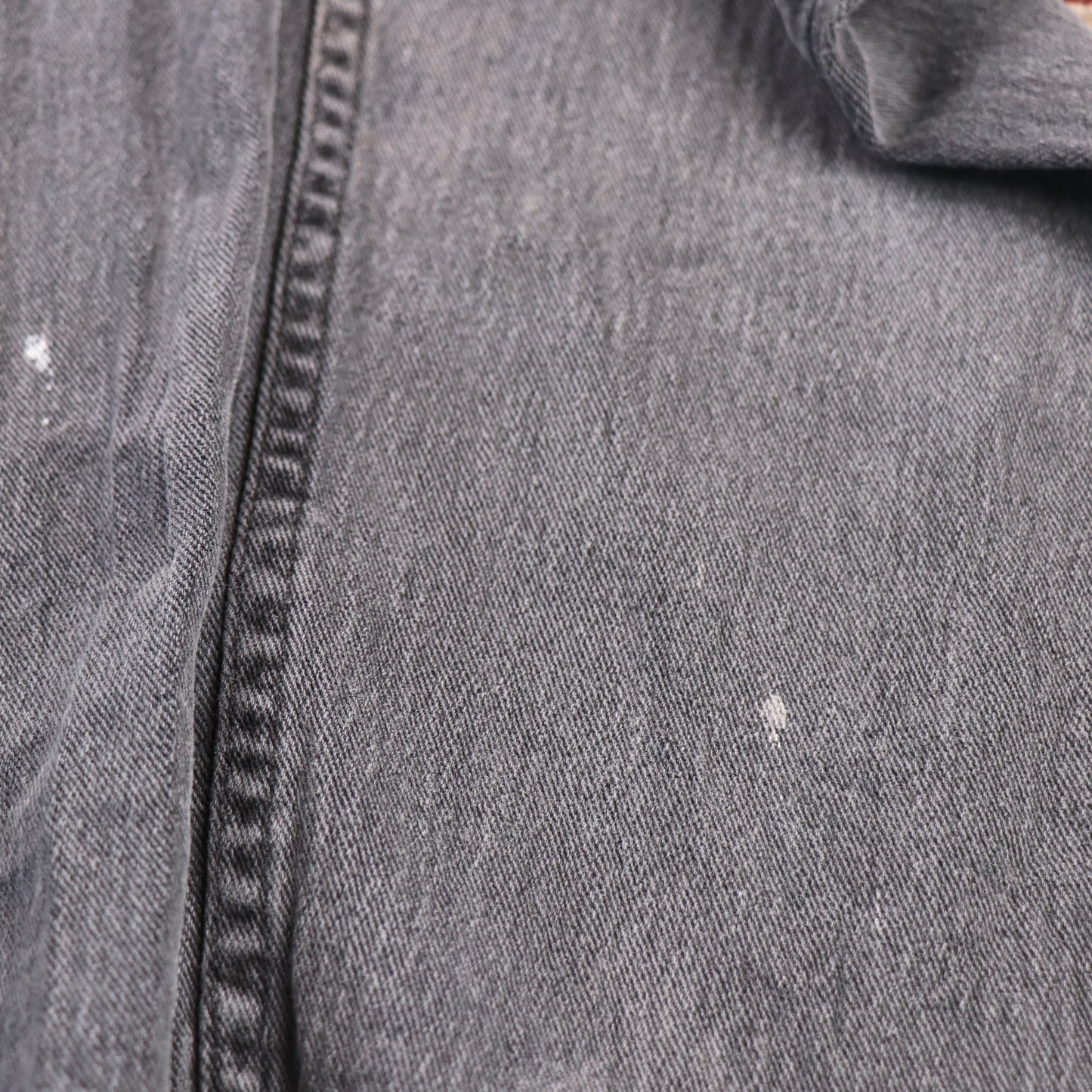 Lee W30 L28 Straight Leg Relaxed Fit Black Denim Jeans