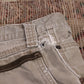 Wrangler Double Knee W38 L32 Cargo Beige Denim Trousers