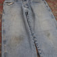 Wrangler W36 L28 Straight Leg Blue Denim Jeans