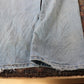 Wrangler W36 L32 Straight Leg Relaxed Fit Classic Ripped Style Blue Denim Jeans