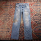 Wrangler W32 L30 Straight Leg Blue Denim Jeans