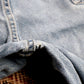 Wrangler W36 L30 Straight Leg Loose Fit Blue Denim Jeans