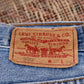 Levi's 550 W32 L30 Tapered Leg Relaxed Fit Classic Ripped Style Blue Denim Jeans