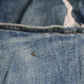 Wrangler W44 L23 Straight Leg Relaxed Fit Blue Denim Jeans