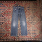Levi's 505 W26 L26 Straight Leg Regular Fit Blue Denim Jeans