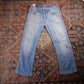 Levi's 506 W34 L26 Straight Leg Blue Denim Jeans