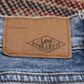 Lee W32 L29 Straight Leg Relaxed Fit Classic Ripped Style Blue Denim Jeans