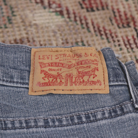 Levi's 505 W28 L31 Straight Leg Regular Fit Blue Denim Jeans