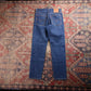 Levi's W28 L27 Tapered Leg Blue Denim Jeans