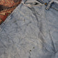 Wrangler W38 L31 Straight Leg Relaxed Fit Blue Denim Jeans