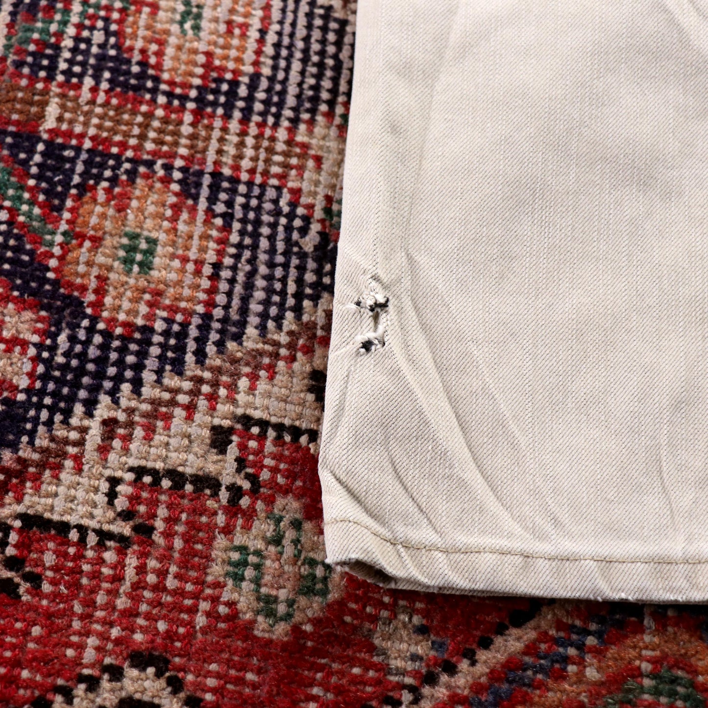 Levi's W28 L28 Straight Beige Denim Jeans