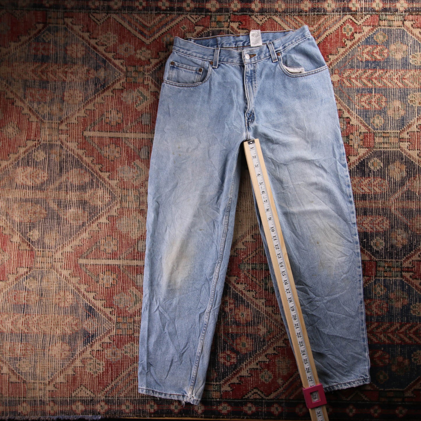 Levi's 560 Red Tab W32 L29 Comfort Fit Blue Denim Jeans