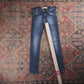 Levi's 520 Orange Tab W30 L28 Tapered Leg Slim Fit Blue Denim Jeans