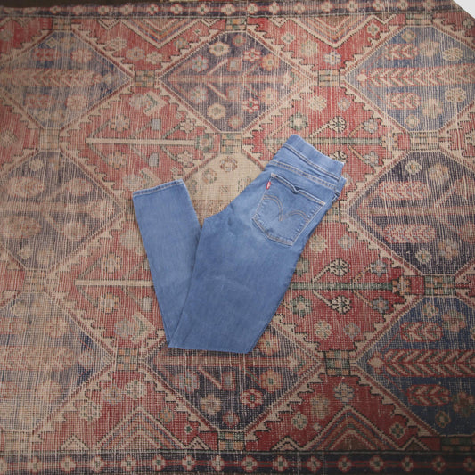 Levi's W28 L28 Skinny Blue Denim Jeans