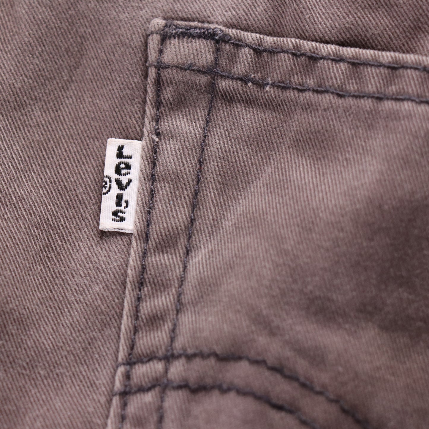 Levi's 514 White Tab W32 L30 Straight Leg Grey Denim Jeans