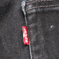 Levi's Red Tab W30 L31 Slim Straight Leg Jeans Black Denim Jeans