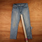 Levi's 541 Red Tab W34 L27 Tapered Leg Blue Denim Jeans