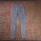 Levi's 710 W30 L30 Skinny Classic Ripped Style Blue Denim Jeans