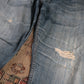 Levi's Signature W34 L29 Classic Ripped Style Blue Denim Jeans