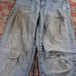 Levi's 314 W30 L28 Skinny Classic Ripped Style Blue Denim Jeans