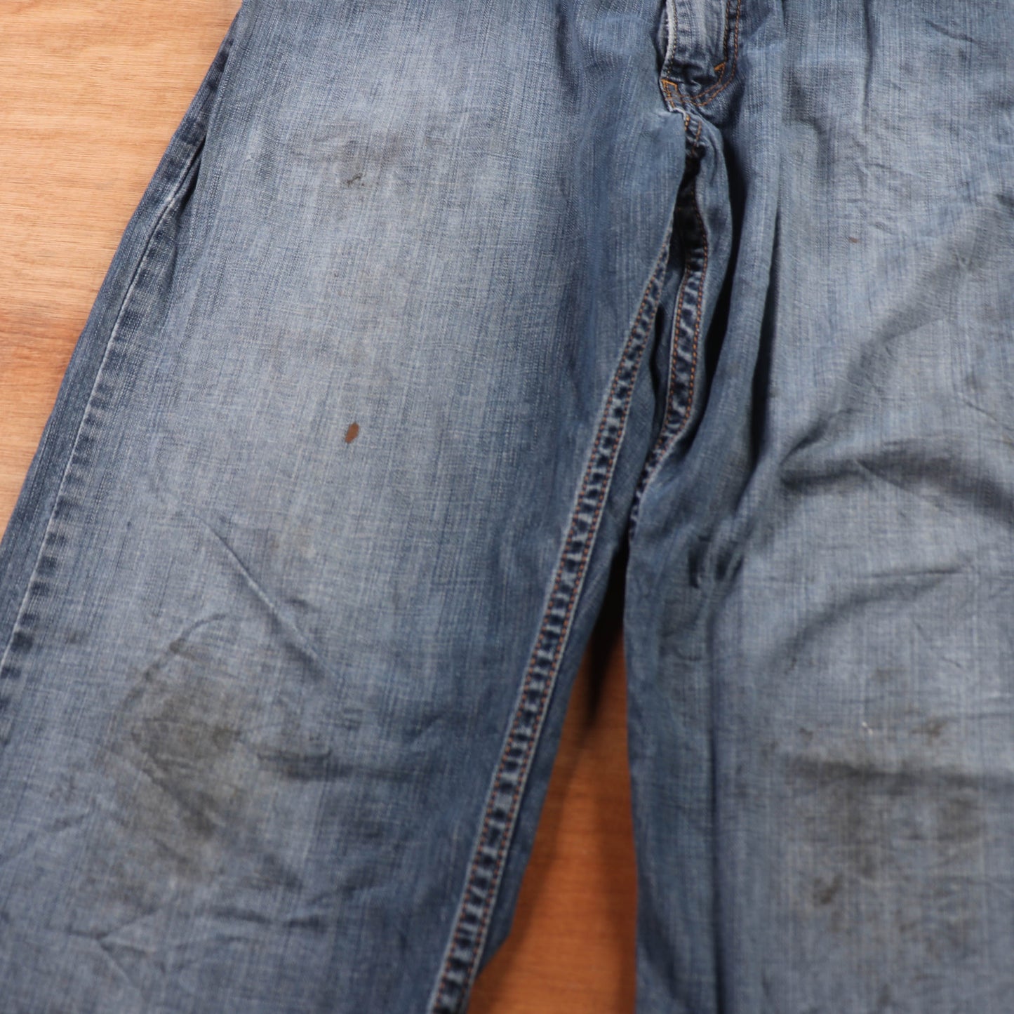 Levi's 501 Red Tab W34 L30 Original Fit Blue Denim Jeans