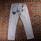Levi's 501 Red Tab W32 L30 Original Fit Blue Denim Jeans