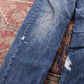 Levi's 502 Red Tab W34 L31 Tapered Leg Regular Fit Blue Denim Jeans