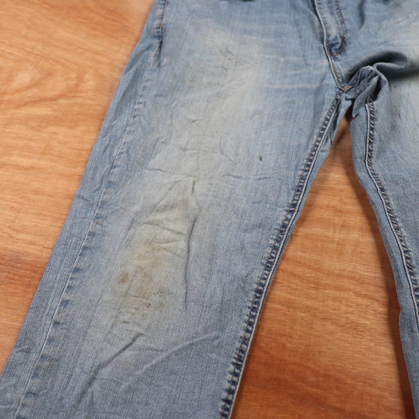 Levi's 541 Red Tab W34 L27 Tapered Leg Blue Denim Jeans