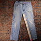 Wrangler W36 L31 Straight Leg Blue Denim Jeans