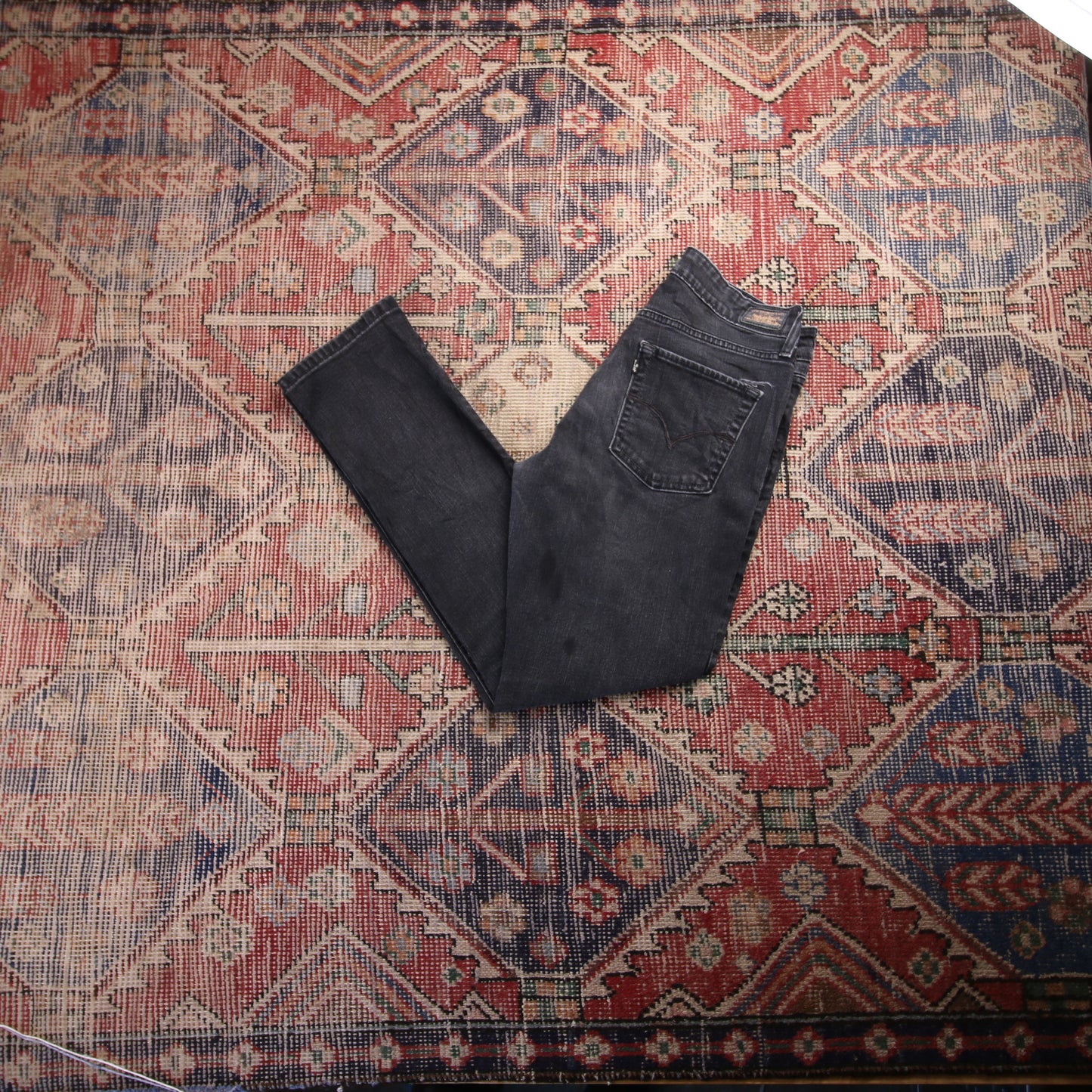 Levi's W30 L27 Skinny Black Denim Jeans
