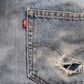 Levi's 550 Red Tab W36 L31 Tapered Leg Relaxed Fit Blue Denim Jeans