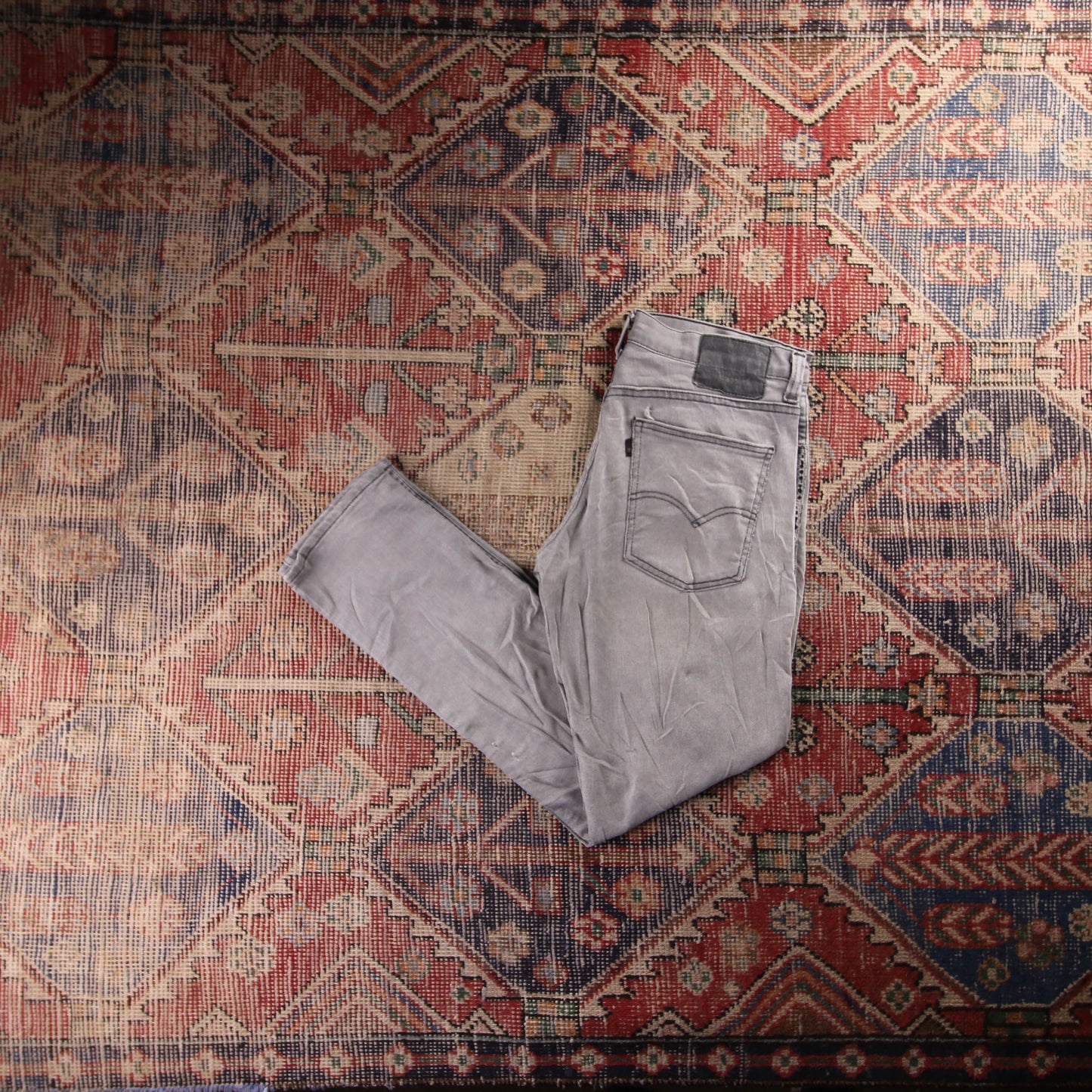 Levi's Red Tab W32 L31 Slim Grey Denim Jeans
