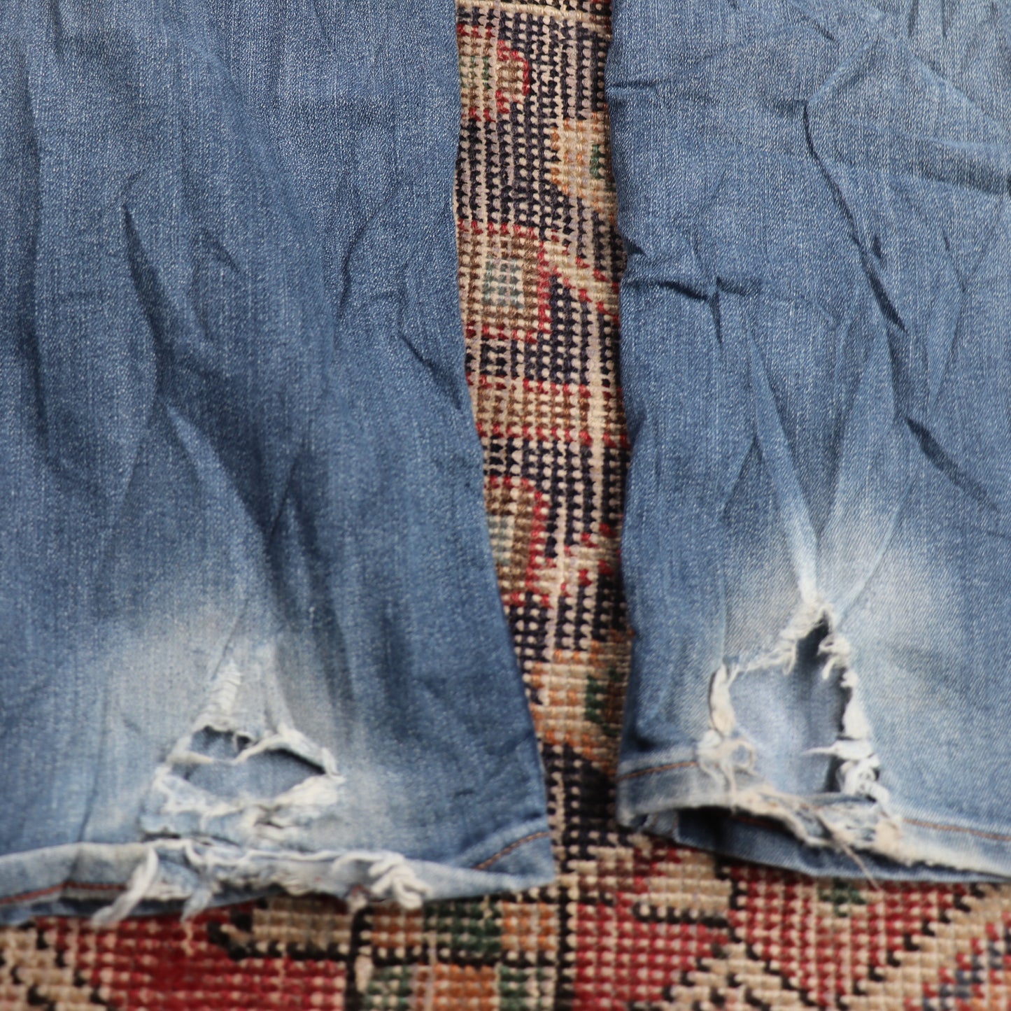 Lee W34 L28 Straight Leg Loose Fit Blue Denim Jeans