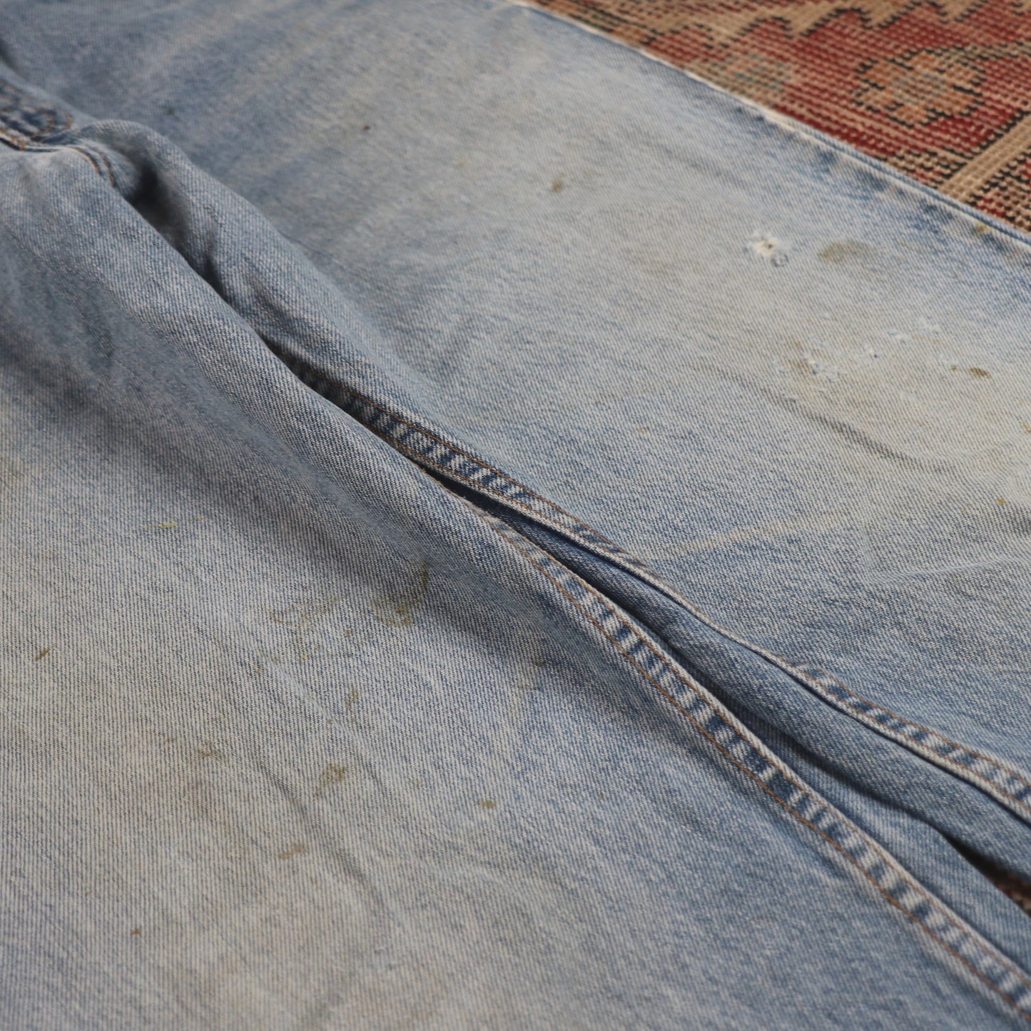 Levi's 550 W30 L35 Tapered Leg Relaxed Fit Blue Denim Jeans