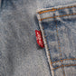 Levi's 501 Red Tab W28 L27 Original Fit Blue Denim Jeans