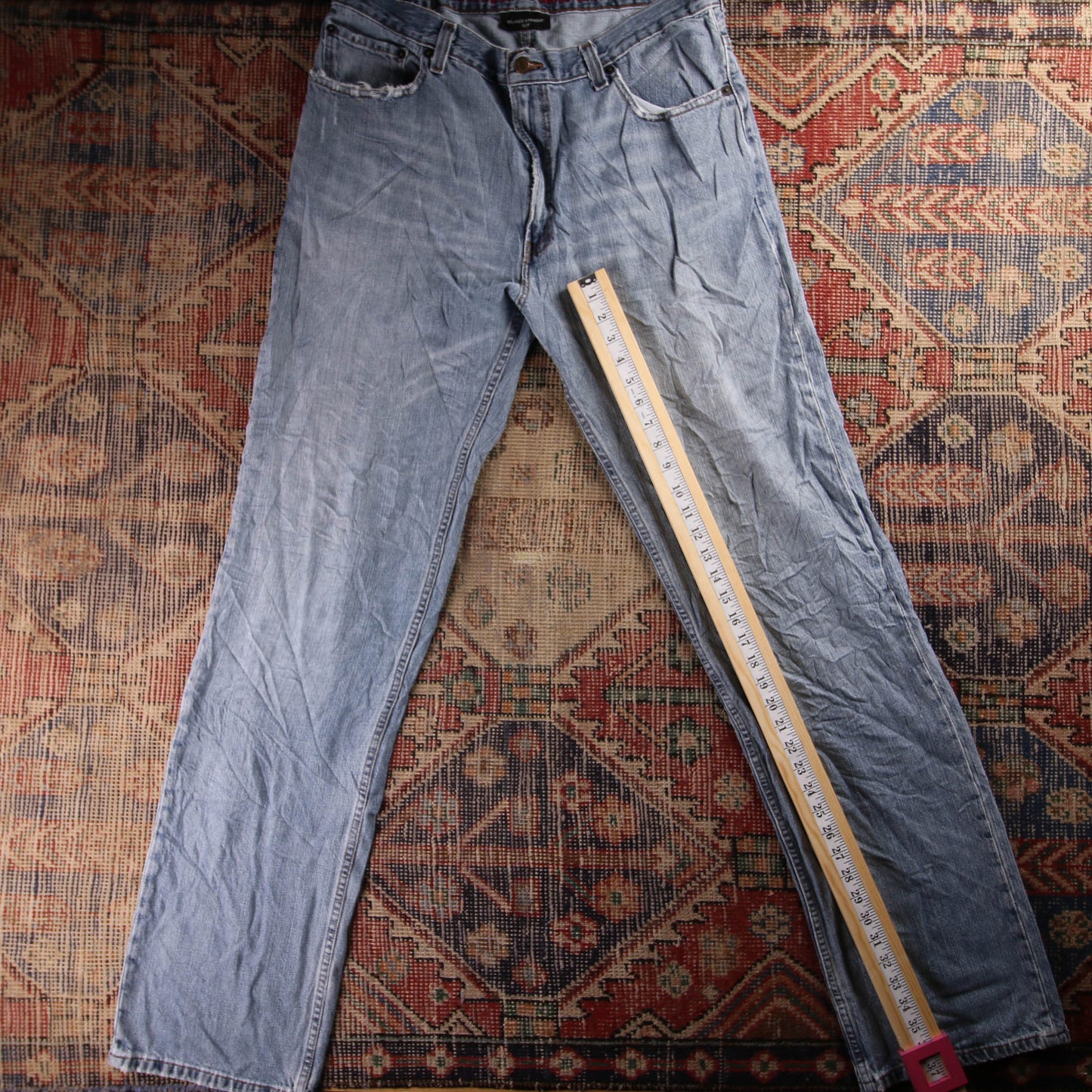 Levi's 559 Red Tab W36 L31 Straight Leg Relaxed Fit Blue Denim Jeans
