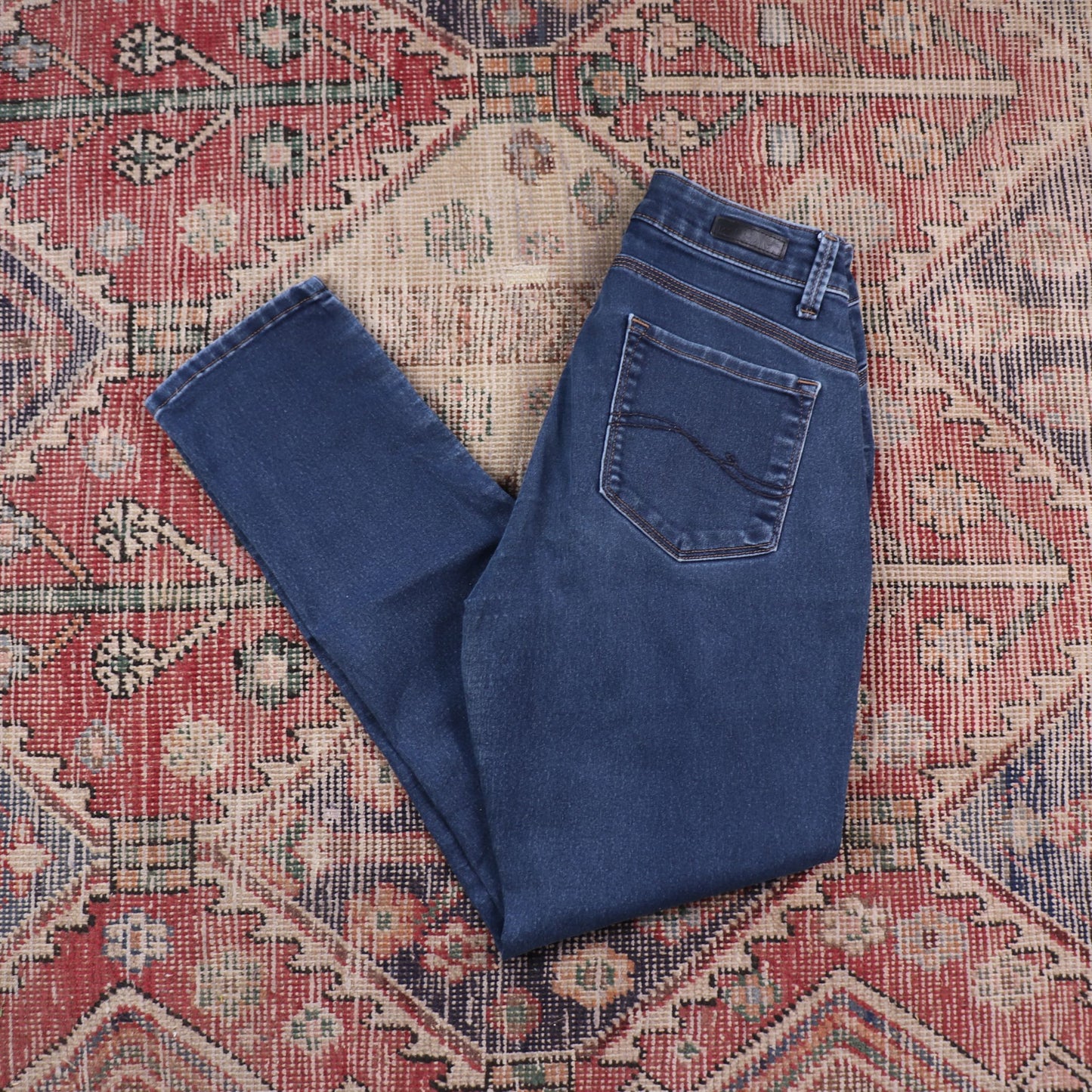 Lee W28 L27 Skinny Blue Denim Jeans