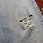 Levi's 550 W34 L26 Tapered Leg Relaxed Fit Distressed Style Blue Denim Jeans