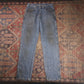 Wrangler W32 L33 Straight Leg Regular Fit Blue Denim Jeans