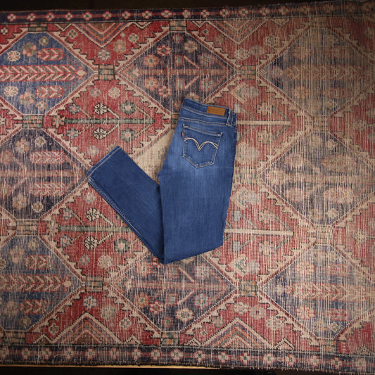 Levi's W30 L28 Skinny Blue Denim Jeans