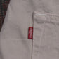 Levi's W34 L30 Straight Leg Loose Fit Beige Denim Jeans