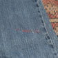 Lee W34 L28 Straight Leg Relaxed Fit Blue Denim Jeans